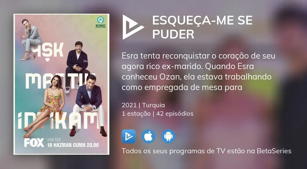 Assista Esqueça-me Se Puder - Assista séries