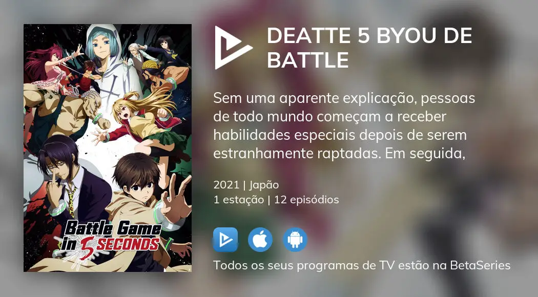 Ver episódios de Deatte 5 byou de Battle em streaming