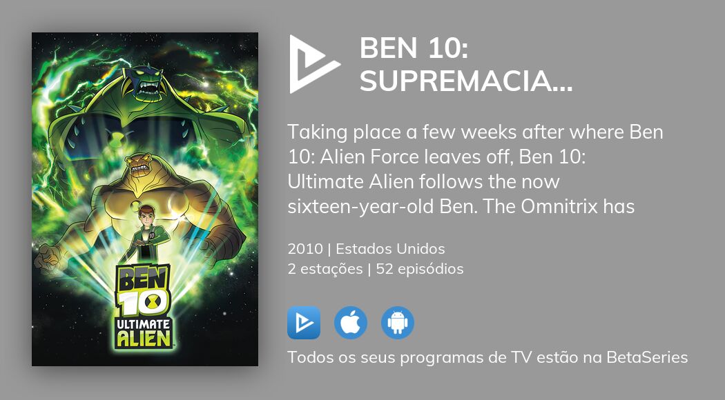 ben 10: todos os aliens de ben 10 supremacia alienígena