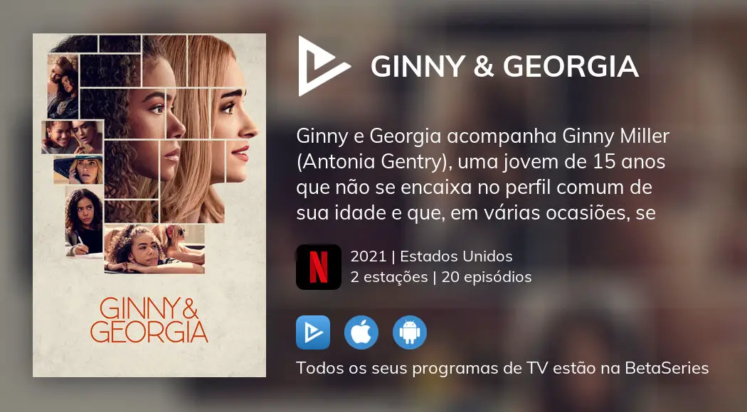 GINNY E GEORGIA Temporada 2 - assista episódios online streaming