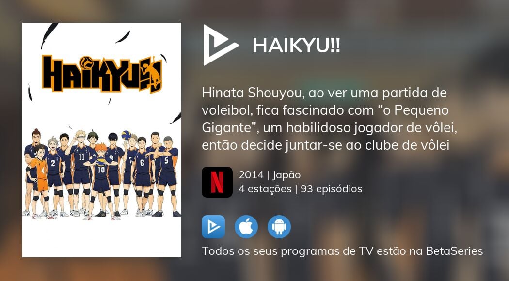 Haikyuu!! (1ª Temporada) - 6 de Abril de 2014