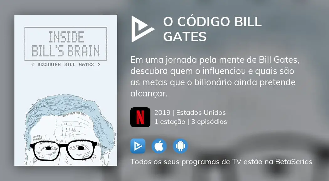 O Código Bill Gates  Site oficial da Netflix