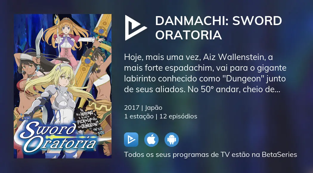 Danmachi: Sword Oratoria na Netflix
