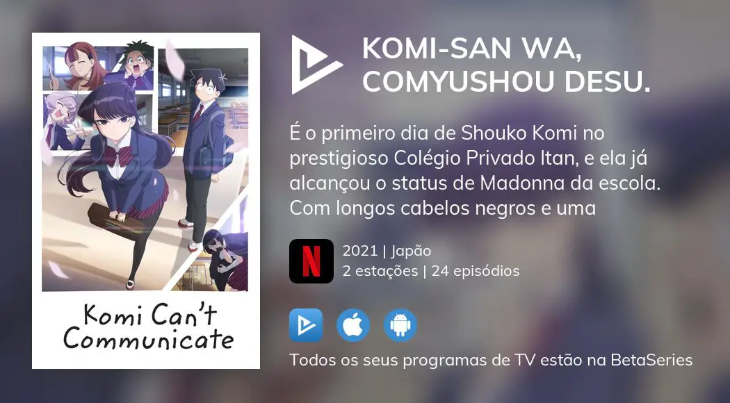 Komi-san wa, Comyushou desu 2 Todos os Episódios Online » Anime TV Online