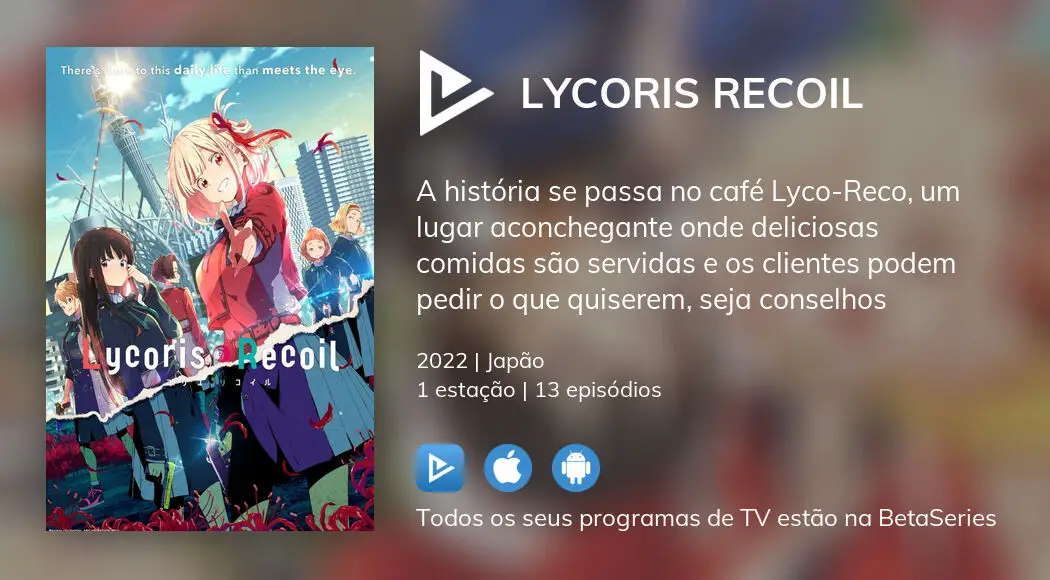 Assistir Lycoris Recoil - ver séries online