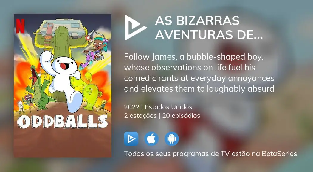 Assistir As bizarras aventuras de James e Max - online