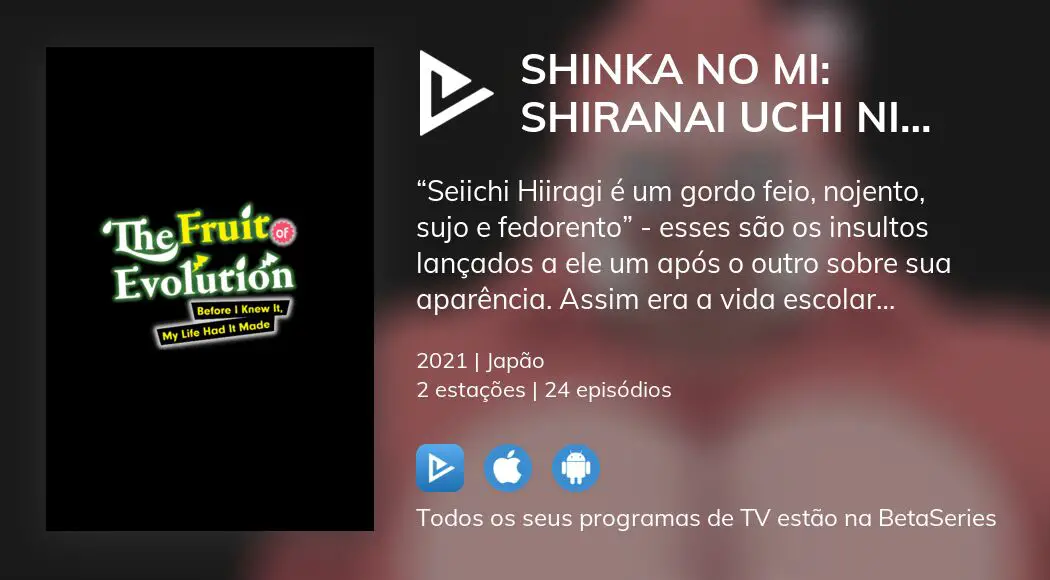 Assistir Shinka no Mi: Shiranai Uchi ni Kachigumi Jinsei - Todos os  Episódios