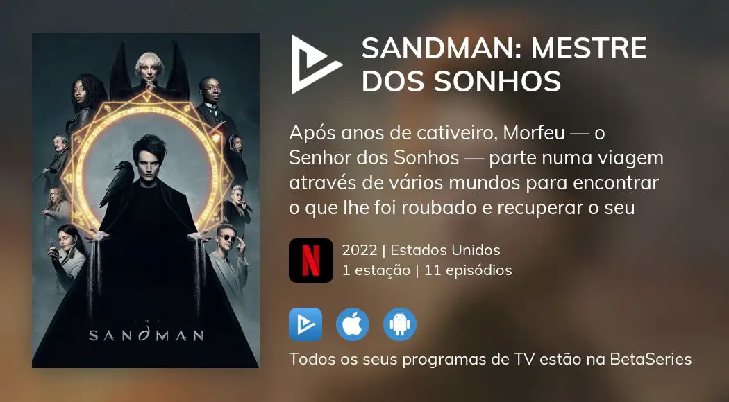 Sandman: O Mestre dos Sonhos continua entre as séries mais