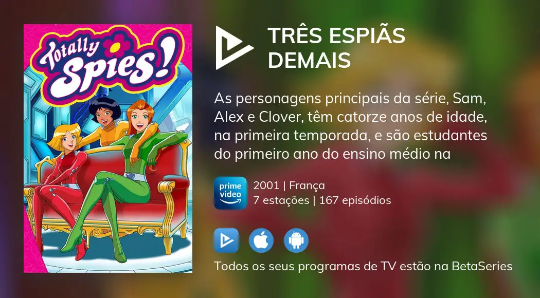 Três Espiãs Demais Online - Assistir todos os episódios completo