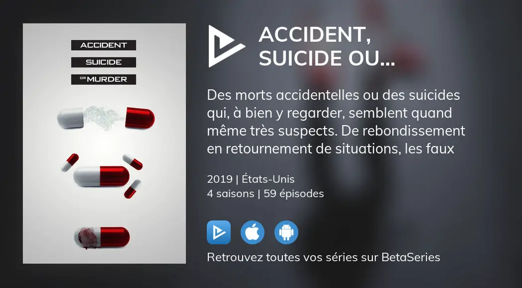 Regarder Accident, Suicide Ou Meurtre Streaming