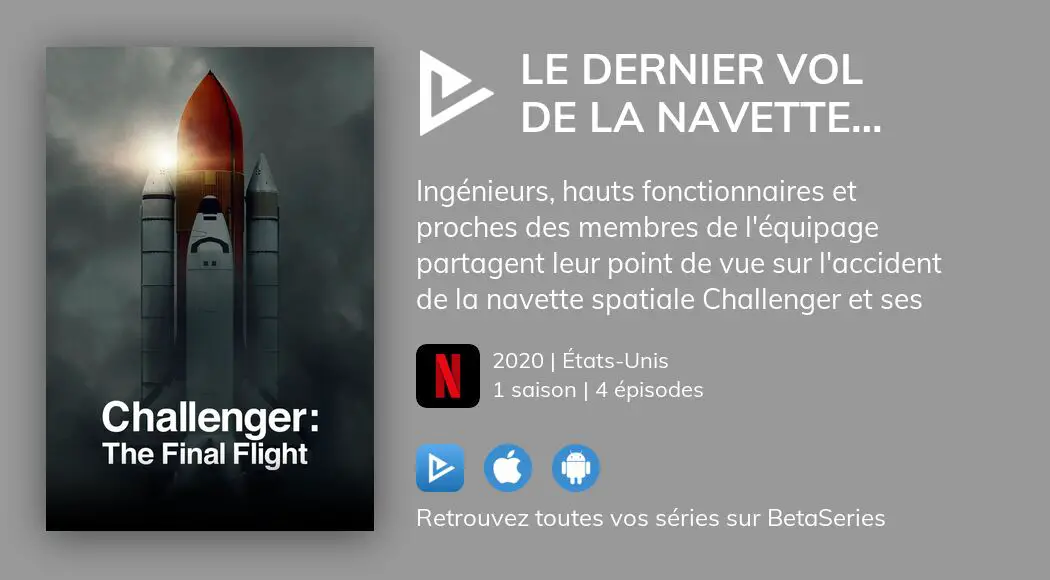 Regarder Le dernier vol de la navette Challenger streaming