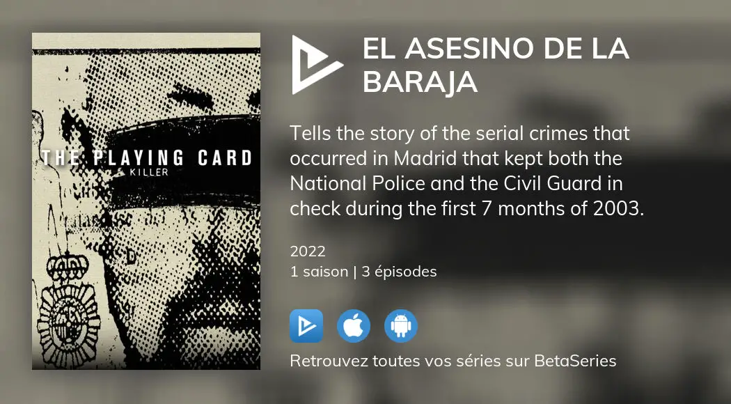 Regarder El Asesino De La Baraja Streaming