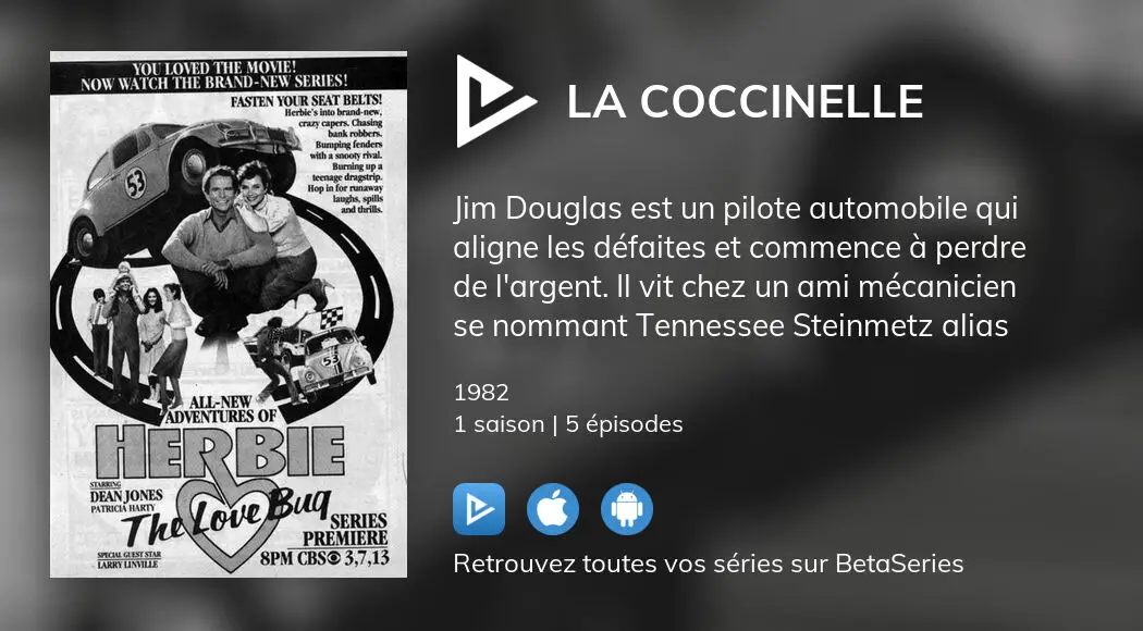 O regarder les pisodes de La Coccinelle en streaming complet