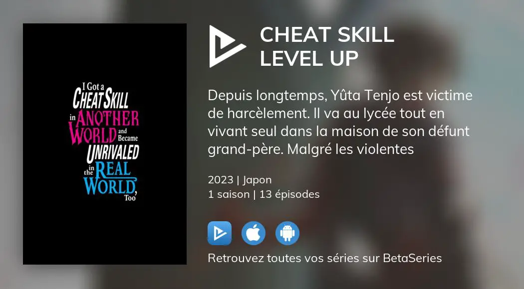 Cheat Skill Level Up - Saison 1