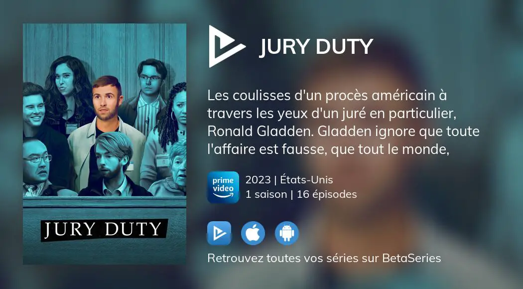 Où regarder les épisodes de Jury Duty en streaming complet