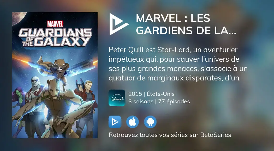 Regarder Marvel : Les Gardiens De La Galaxie Streaming