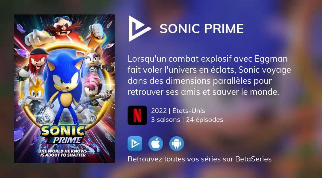 SONIC PRIME - SAISON 3 TRAILER FINAL VOSTFR 