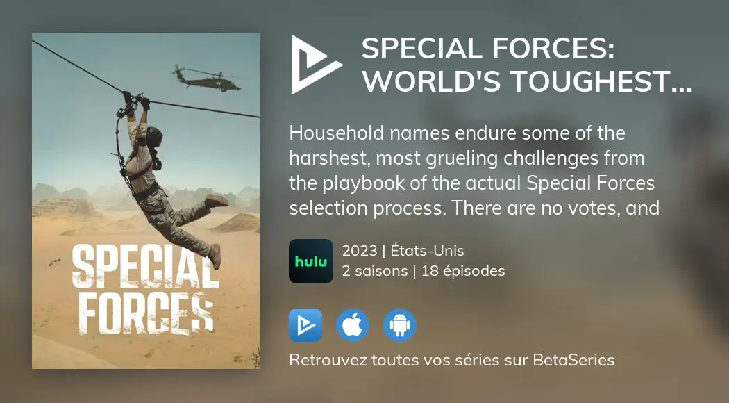 Où regarder les épisodes de Special Forces World's Toughest Test en