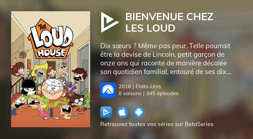 Où Regarder Les épisodes De Bienvenue Chez Les Loud En Streaming Complet