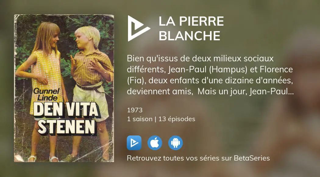 Pierre Blanche - Série TV 1973 - AlloCiné