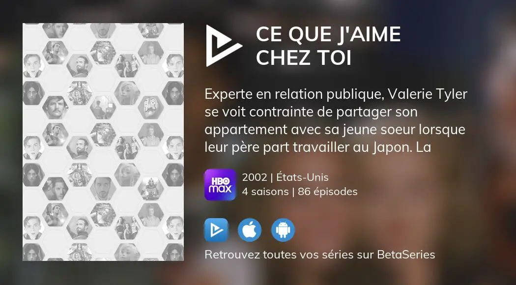 Ce que j'aime chez toi , épisodes, acteurs, diffusions TV, replay -  Télé-Loisirs